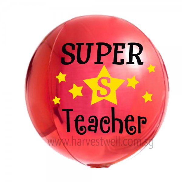Customize Teacher's Day ORBZ Balloon